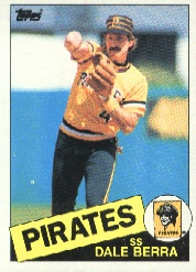 1985 Topps Baseball Cards      305     Dale Berra